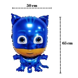 Toptan PJ Maskeliler Kedi Çocuk Büyük Folyo Balon Toptan PJ Maskeliler Kedi Çocuk Büyük Folyo Balon