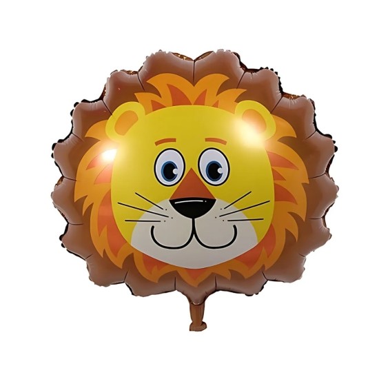 Toptan Safari Hayvanları Folyo Balon Aslan Toptan Safari Hayvanları Folyo Balon Aslan