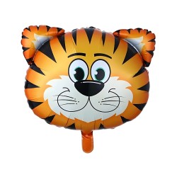 Toptan Safari Hayvanları Folyo Balon Kaplan