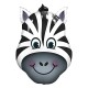 Toptan Safari Hayvanları Folyo Balon Zebra