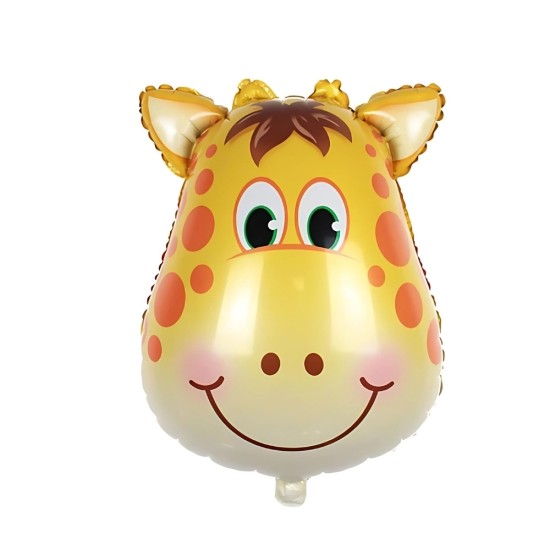 Toptan Safari Hayvanları Zürafa Folyo Balon