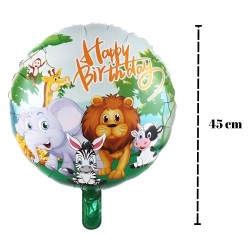 Toptan Safari Yuvarlak Folyo Balon Toptan Safari Yuvarlak Folyo Balon