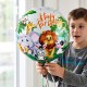 Toptan Safari Yuvarlak Folyo Balon