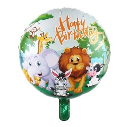 Toptan Safari Yuvarlak Folyo Balon