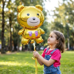 Toptan Sarı Ayı Folyo Balon Toptan Sarı Ayı Folyo Balon
