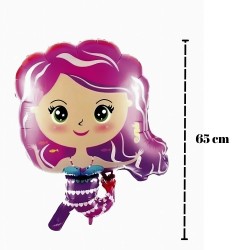 Toptan Deniz Kızı Folyo Balon Toptan Deniz Kızı Folyo Balon