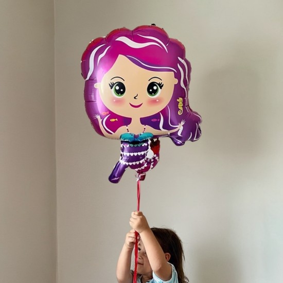 Toptan Deniz Kızı Folyo Balon