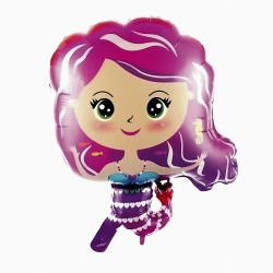 Toptan Deniz Kızı Folyo Balon