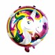 Toptan Unicorn 18 İnc Yuvarlak Folyo Balon