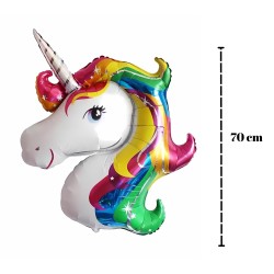 Toptan Unicorn At Kafa Folyo Balon Toptan Unicorn At Kafa Folyo Balon