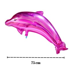 Toptan Yunus Pembe Folyo Balon