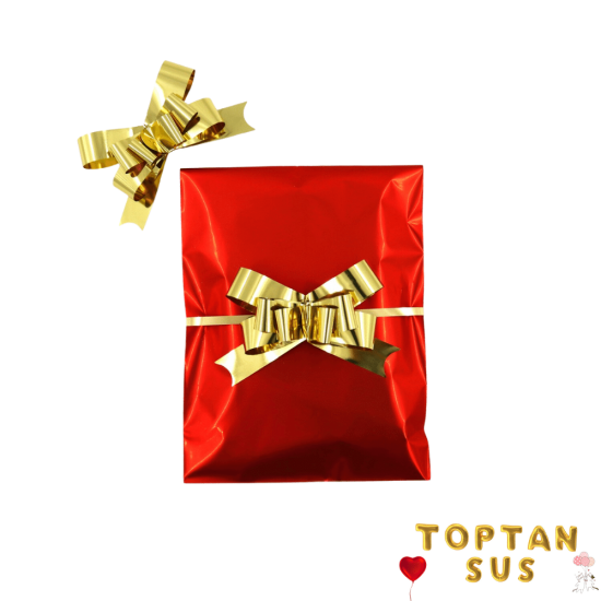 Toptan Çekmeli Hediye Paketi Süsü Metalik 20 mm 50 Adet Toptan Çekmeli Hediye Paketi Süsü Metalik 20 mm 50 Adet