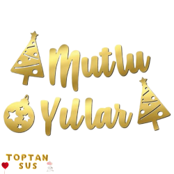 Mutlu Yıllar Kaligrafi Banner