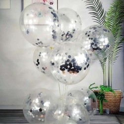 Toptan Metalik Gümüş Balon İçi Konfeti Pulu 10 Gr Toptan Metalik Gümüş Balon İçi Konfeti Pulu 10 Gr