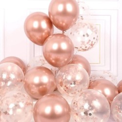 Toptan Metalik Rose Gold Balon İçi Konfeti Pulu 10 Gr Toptan Metalik Rose Gold Balon İçi Konfeti Pulu 10 Gr