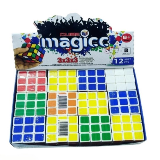 Toptan Rubik/Zeka Küpü 12 Adet Toptan Rubik/Zeka Küpü 12 Adet