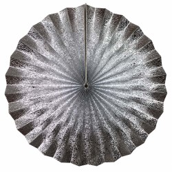 Toptan Gümüş Yelpaze Süs 15 cm, 3 Adet