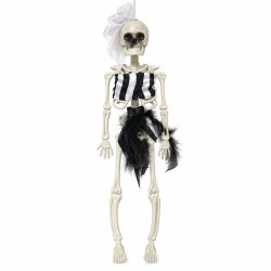 Toptan Halloween İskelet Gelin Maskot, 40 cm