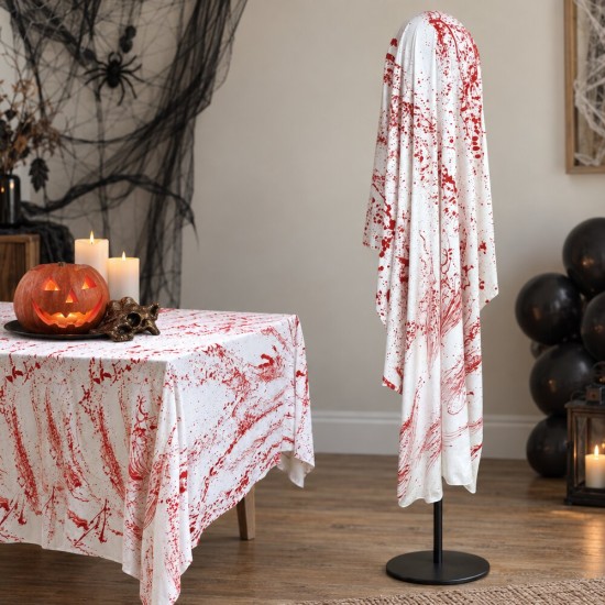 Toptan Halloween Kanlı Dekor Kumaşı, 120x200 cm