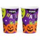 Toptan Halloween Karton Bardak Balkabağı Desenli, 8 Adet Toptan Halloween Karton Bardak Balkabağı Desenli, 8 Adet