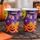 Toptan Halloween Karton Bardak Balkabağı Desenli, 8 Adet Toptan Halloween Karton Bardak Balkabağı Desenli, 8 Adet