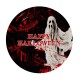 Toptan Halloween Karton Tabak Kanlı Tema, 8 Adet Toptan Halloween Karton Tabak Kanlı Tema, 8 Adet