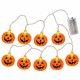 Toptan Halloween Led Işık Zinciri Balkabağı, 10 Işıklı