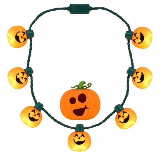 Toptan Halloween Led Kolye Balkabağı, 9 Işıklı Toptan Halloween Led Kolye Balkabağı, 9 Işıklı