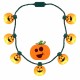 Toptan Halloween Led Kolye Balkabağı, 9 Işıklı Toptan Halloween Led Kolye Balkabağı, 9 Işıklı