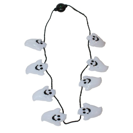 Toptan Halloween Led Kolye Hayalet, 9 Işıklı Toptan Halloween Led Kolye Hayalet, 9 Işıklı