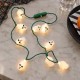 Toptan Halloween Led Kolye Kuru Kafa, 9 Işıklı Toptan Halloween Led Kolye Kuru Kafa, 9 Işıklı