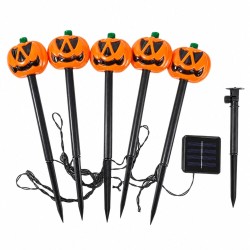Toptan Halloween Solar Bahçe Lambası, Balkabağı