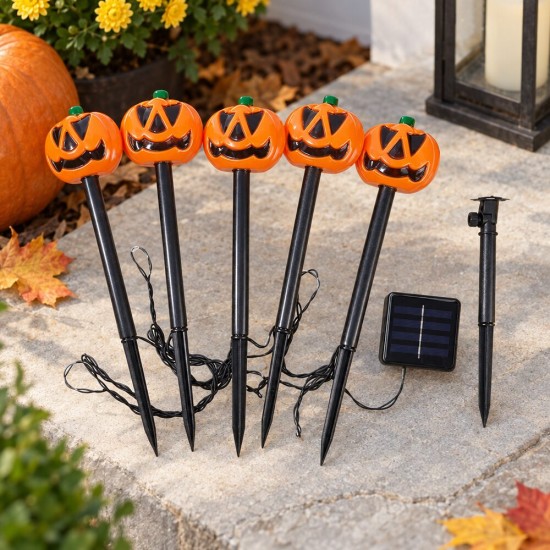 Toptan Halloween Solar Bahçe Lambası, Balkabağı Toptan Halloween Solar Bahçe Lambası, Balkabağı