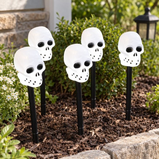 Toptan Halloween Solar Bahçe Lambası, Kuru Kafa Toptan Halloween Solar Bahçe Lambası, Kuru Kafa