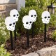 Toptan Halloween Solar Bahçe Lambası, Kuru Kafa Toptan Halloween Solar Bahçe Lambası, Kuru Kafa