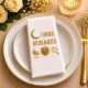 Toptan Umre Mübarek Gold Peçete