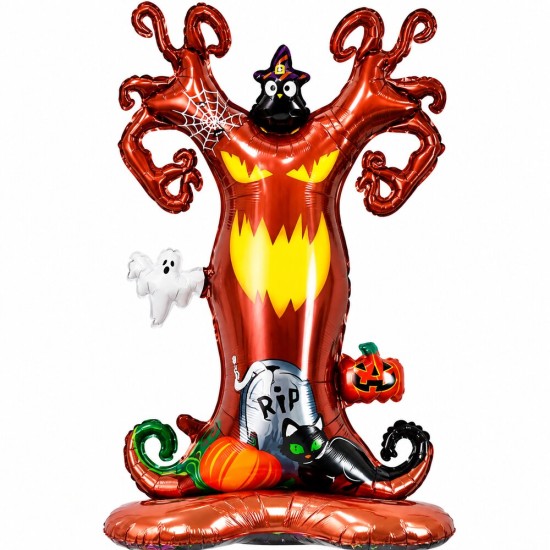 Toptan Halloween Ayaklı Ağaç Balon 144 cm Toptan Halloween Ayaklı Ağaç Balon 144 cm