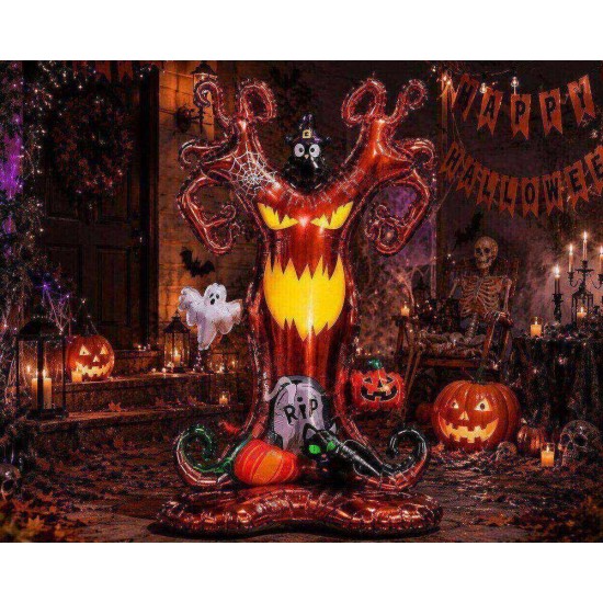 Toptan Halloween Ayaklı Ağaç Balon 144 cm Toptan Halloween Ayaklı Ağaç Balon 144 cm