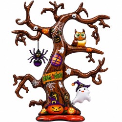 Toptan Halloween Ayaklı Ağaç Balon Dallı 132 cm