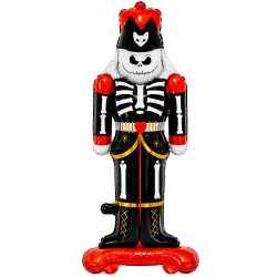 Toptan Halloween Ayaklı Asker Balon 124 cm