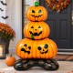 Toptan Halloween Ayaklı Balkabağı Balon 109 cm Toptan Halloween Ayaklı Balkabağı Balon 109 cm
