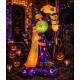 Toptan Halloween Ayaklı Cadı Balon 128 cm Toptan Halloween Ayaklı Cadı Balon 128 cm