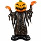 Toptan Halloween Ayaklı Korkunç Balkabağı Balon 115 cm