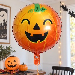 Toptan Halloween Balkabağı Folyo Balon 18 İnç