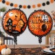 Toptan Halloween Örümcek Desenli Folyo Balon 18 İnç