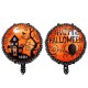 Toptan Halloween Örümcek Desenli Folyo Balon 18 İnç