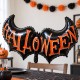 Toptan Halloween Yazı Folyo Balon 117 cm