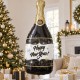 Toptan Happy New Year Şişe Folyo Balon