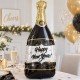 Toptan Happy New Year Şişe Folyo Balon