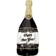 Toptan Happy New Year Şişe Folyo Balon